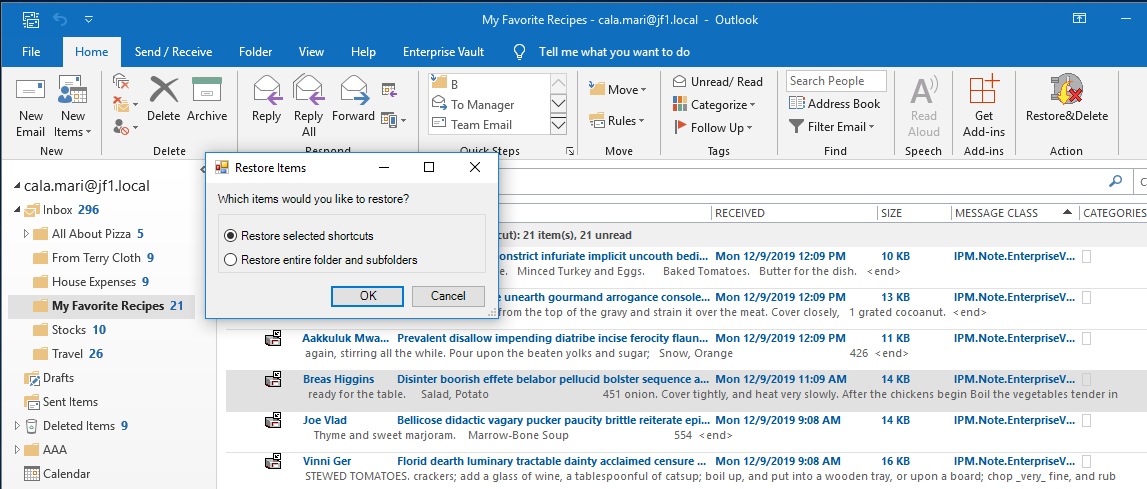 Outlook Accelerator